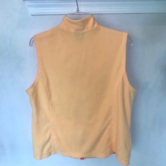 L.L. Bean Full Zip Fleece Shell Vest Size L - Picture 8 of 8